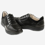 klaveness hästen frida shoe sko dam svart walkingsko pormenadsko